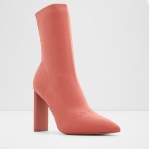 NWOT Aldo Pink Booties